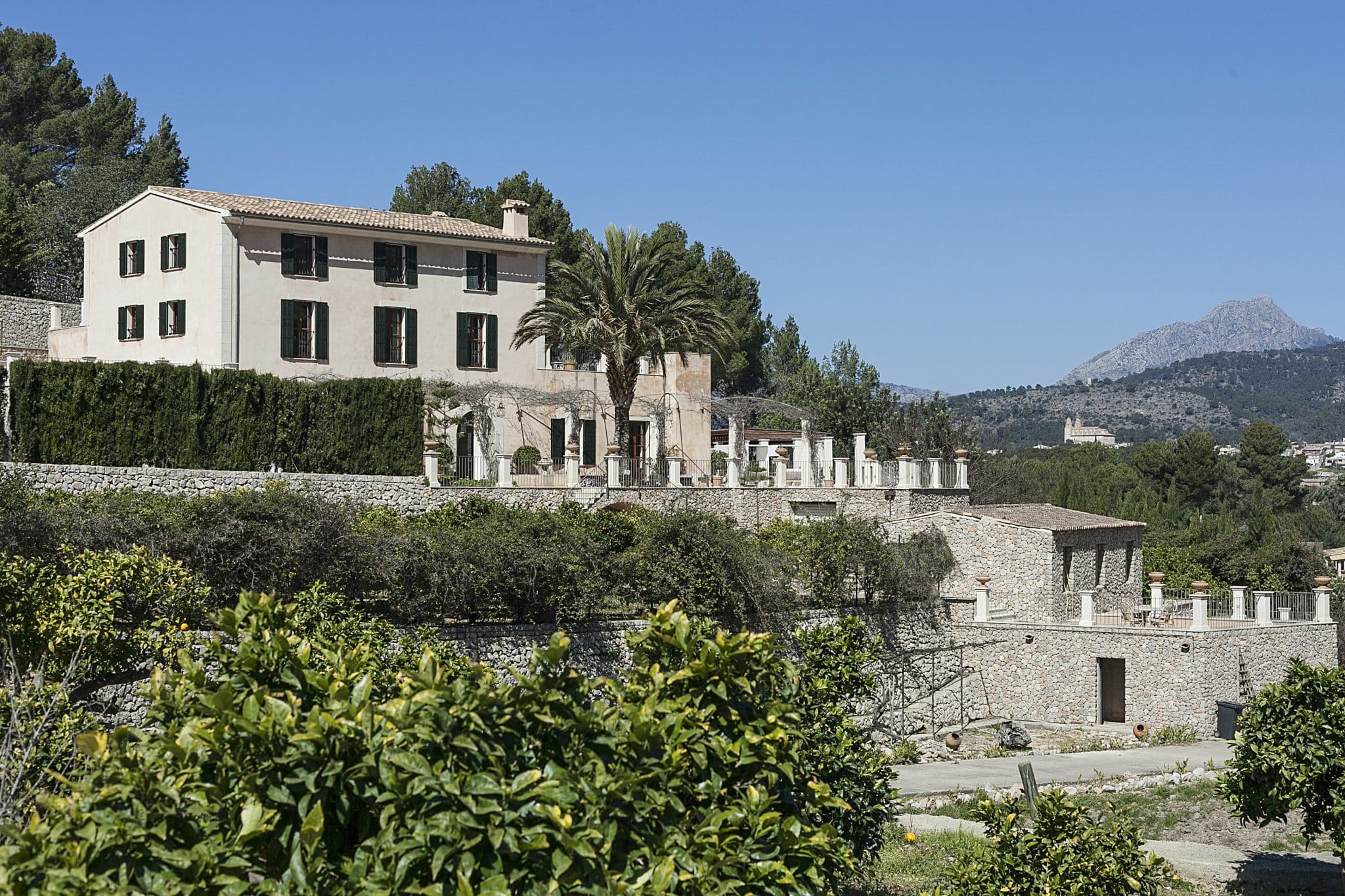 Facade In Majestic Holiday Estate In Calvia