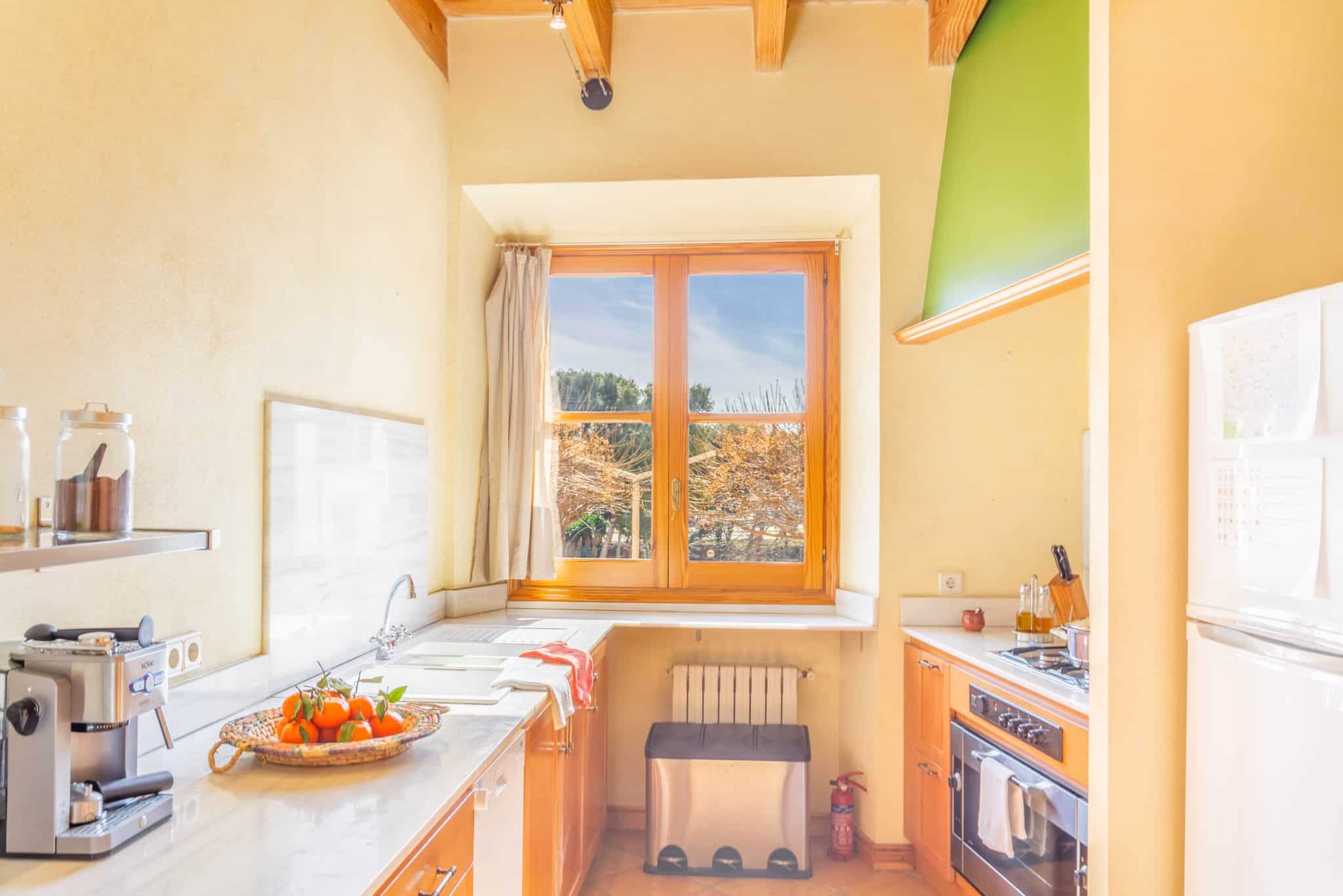 Kitchen In Townhouse In Palma 300 M From The Beach