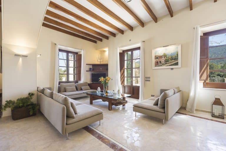 Living Area In Majestic Holiday Estate In Calvia