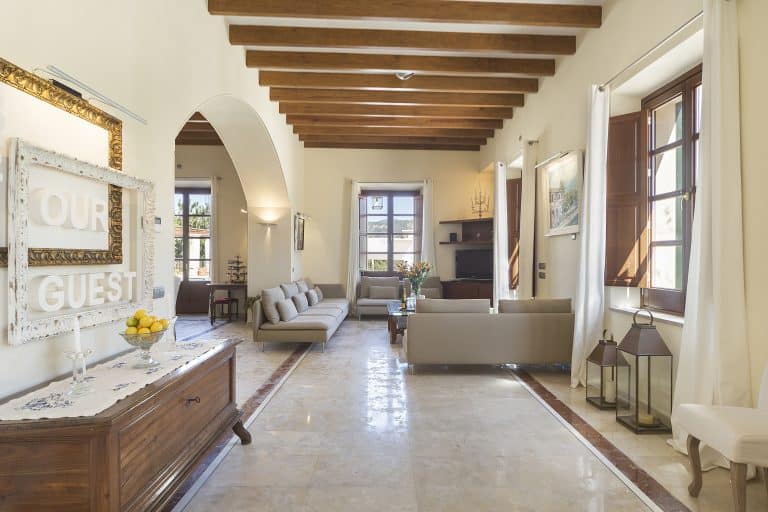 Living Area In Majestic Holiday Estate In Calvia