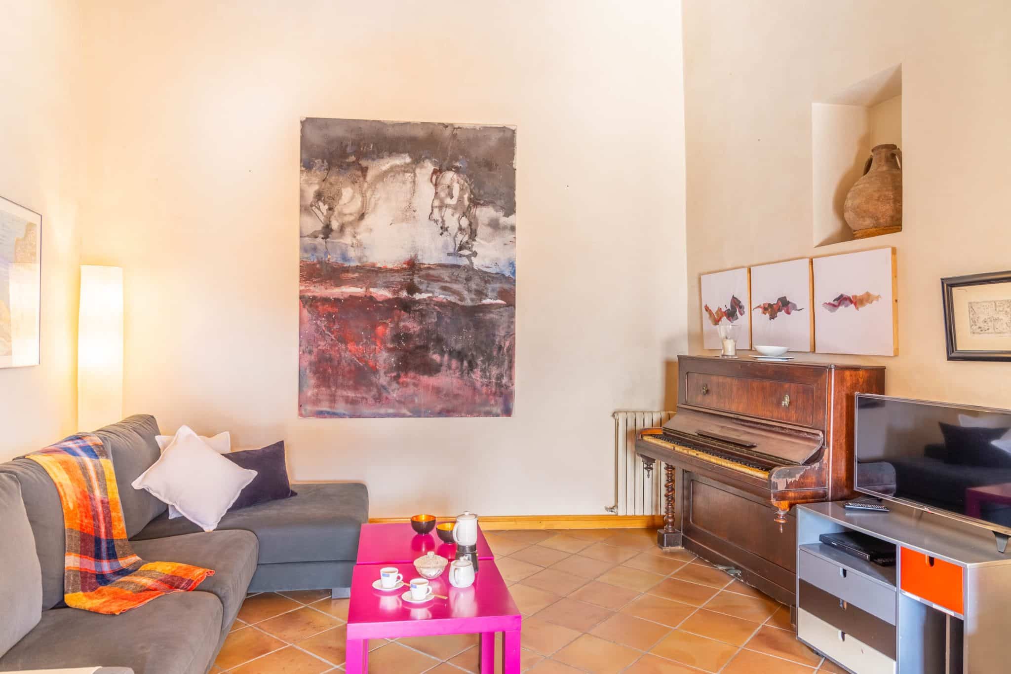 Living Area In Townhouse In Palma 300 M From The Beach