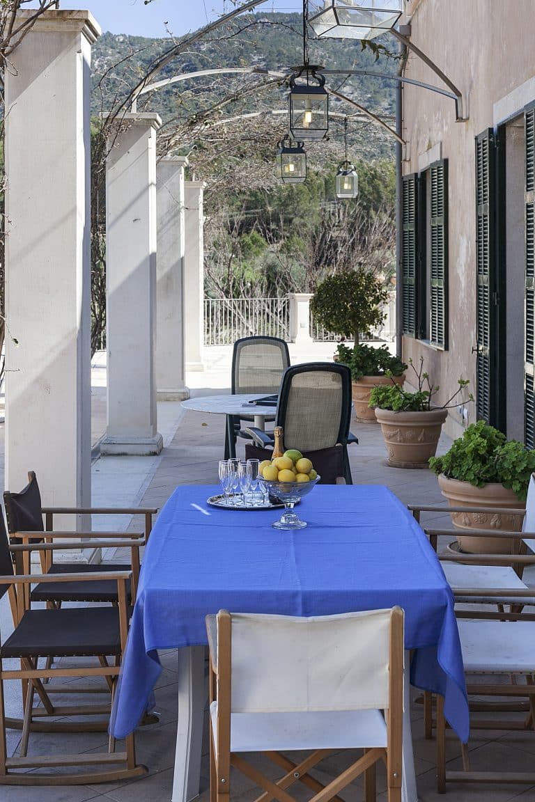 Outdoor Dining In Majestic Holiday Estate In Calvia